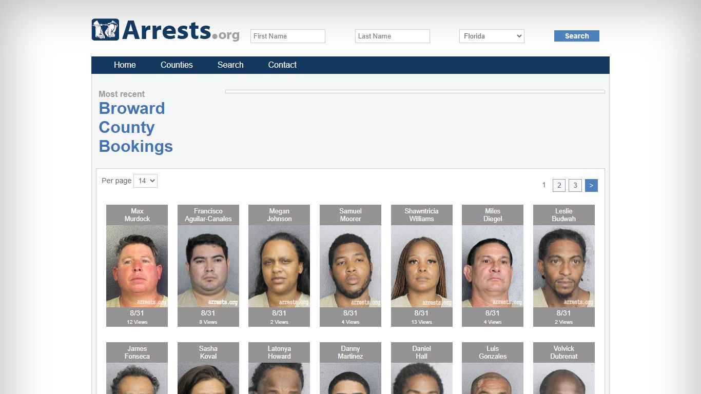 Broward County Arrests and Inmate Search